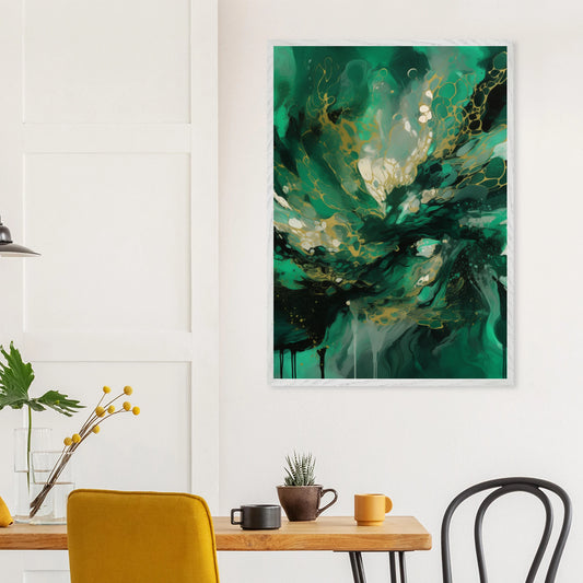 The Art of /ˈæb.strækt aˈfiːʃ/: Why Abstract Posters Are Taking Over Modern Interiors